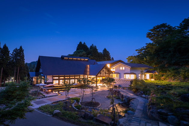 Japanese Modern Luxury Ryokan "Satoyamajujo"