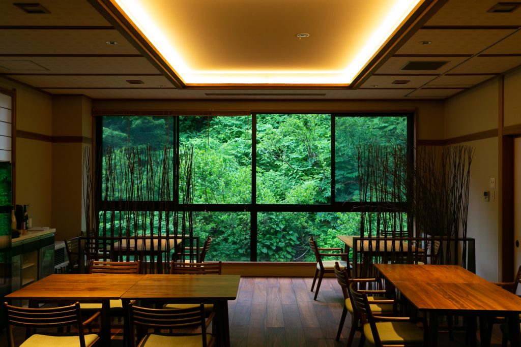 dining room of Tamakiya