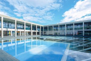 Leandro Erlich's work in Echigo-tsumari Art field