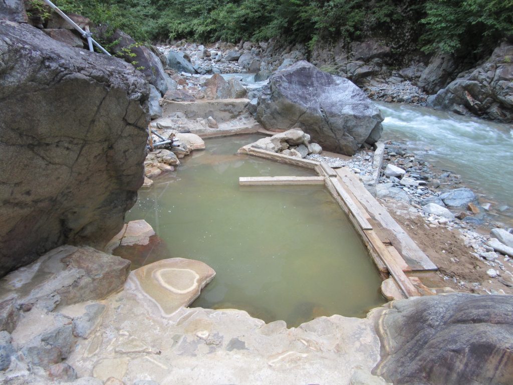 Akayu Onsen in Yuzawa town, Japan